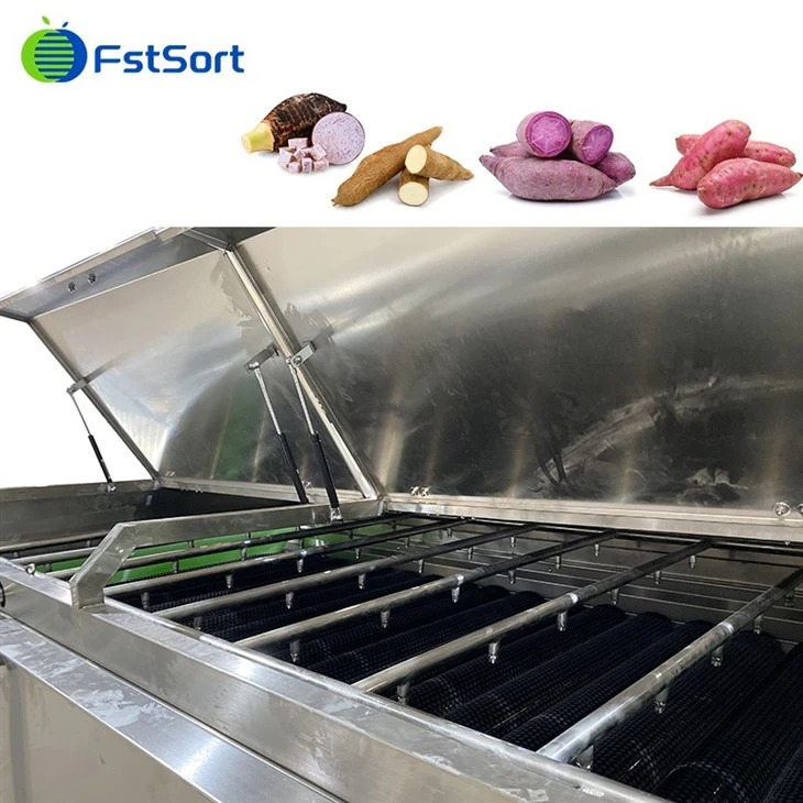 sweet potato cleaning grading line2